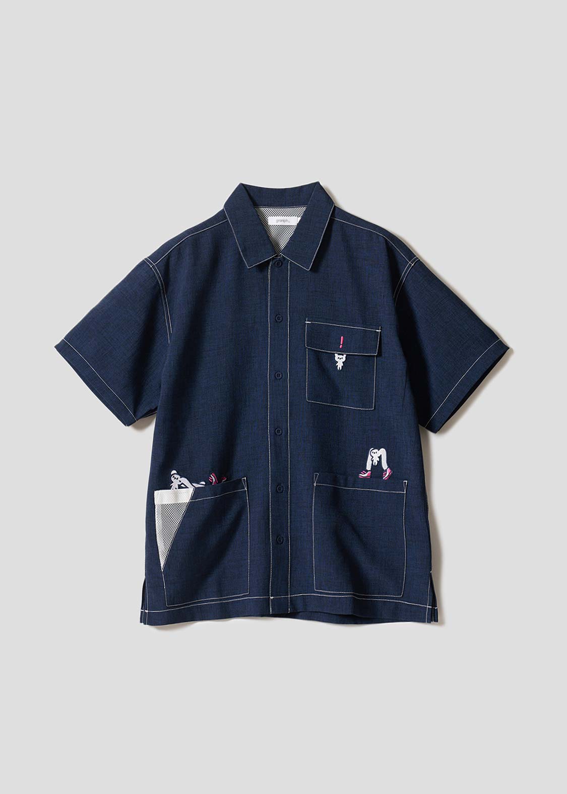 ビッグミミ｜ポケット半袖シャツ