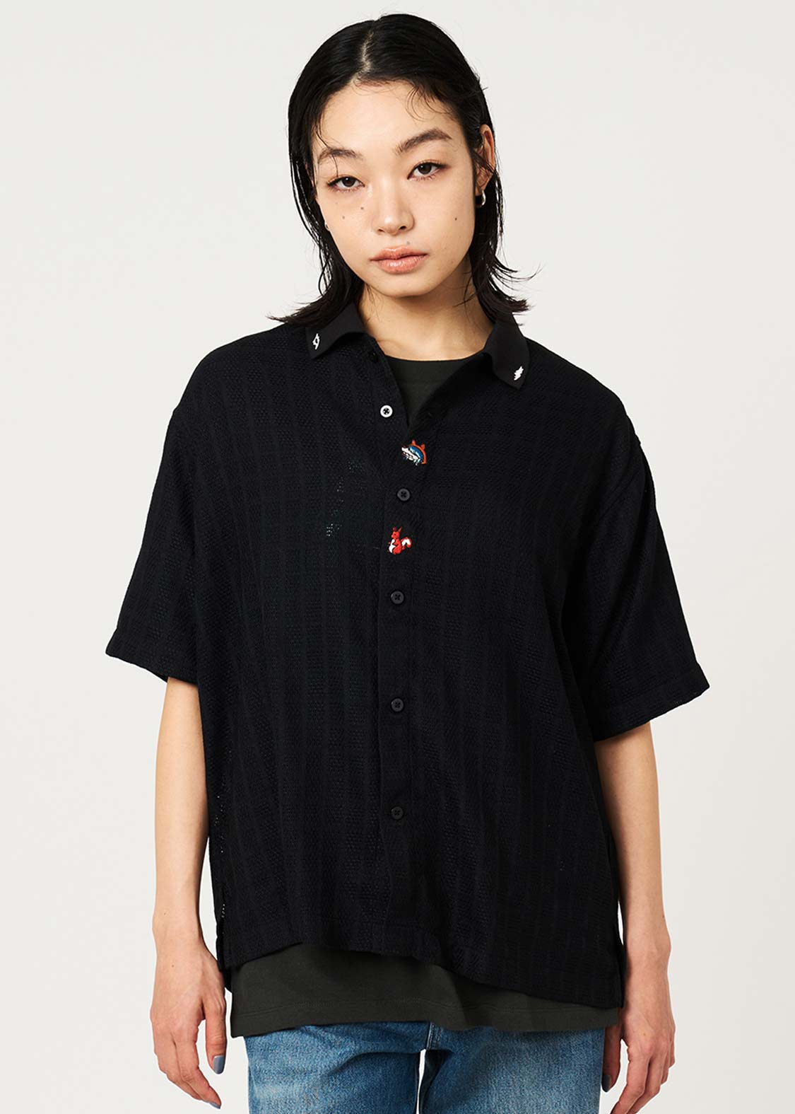 少年ウルフ シャツ・ブラウス