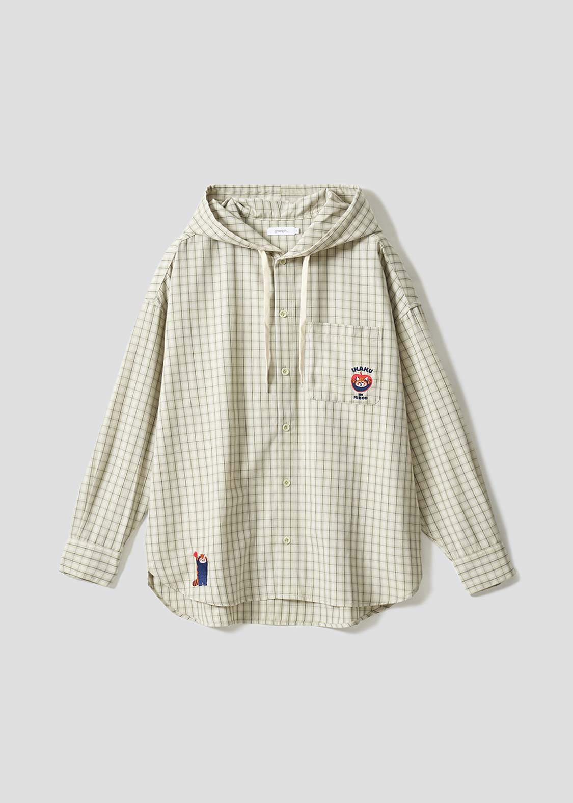 イカクノリンゴ｜ビッグフードシャツ