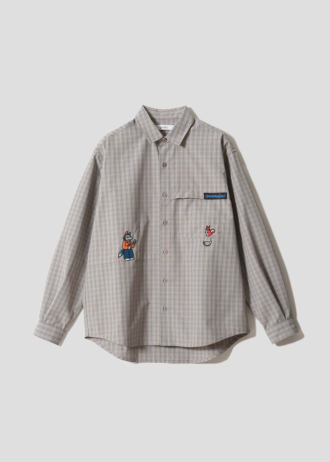 少年ウルフ｜切替ルーズシャツ