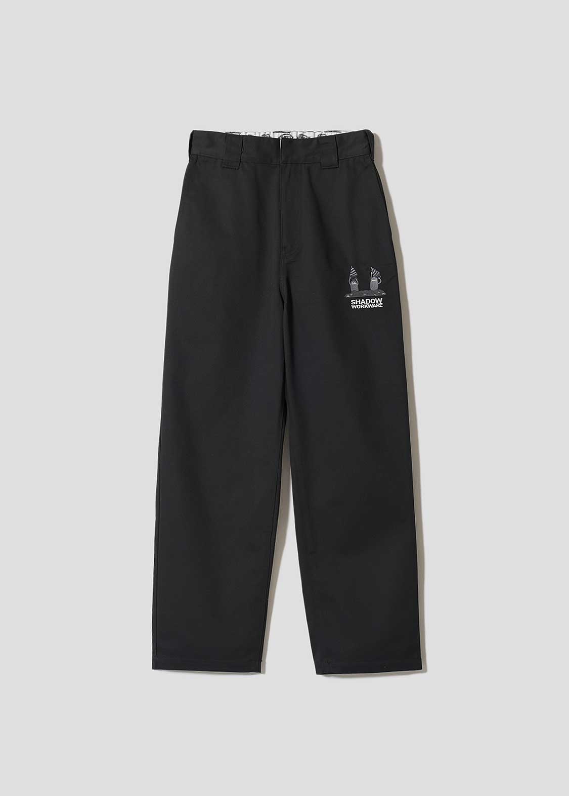 ビューティフルシャドー｜ツイルルーズストレートパンツ