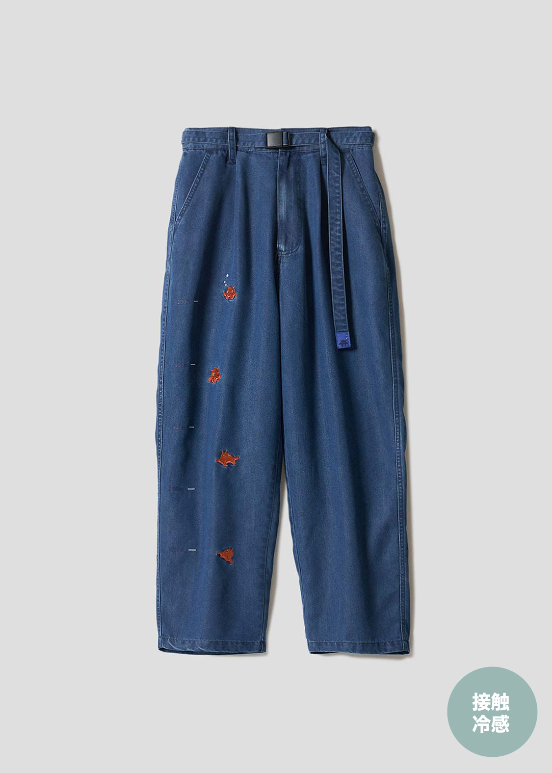 メンダコ｜クールタッチデニムパンツ