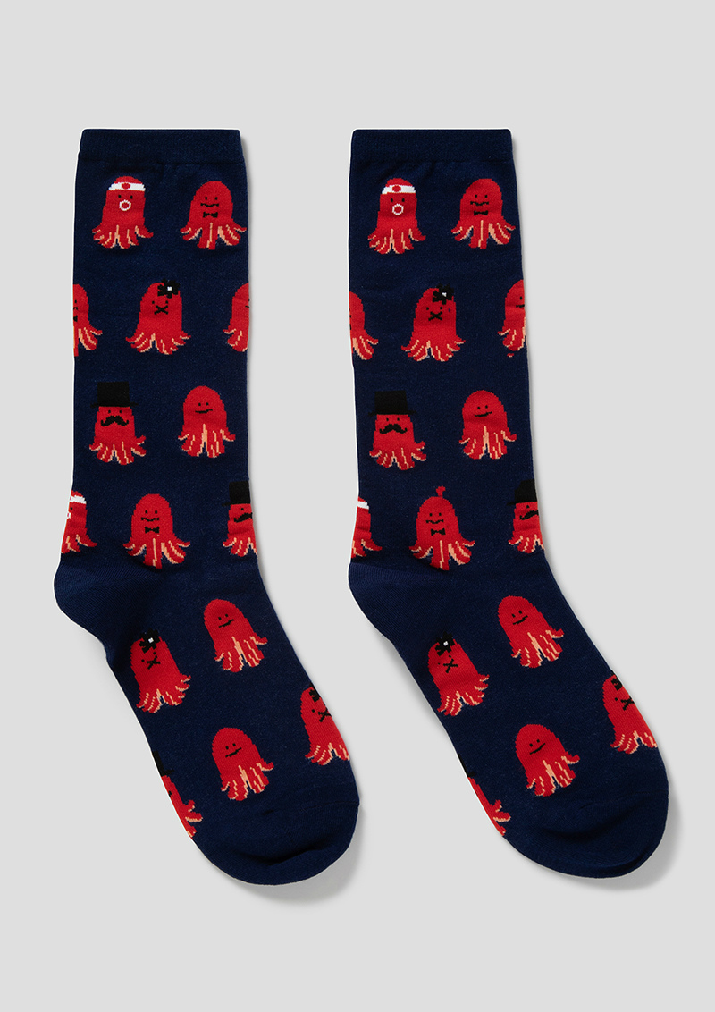 ザウィンナーボーダー ロングソックス グラニフ公式オンラインストア