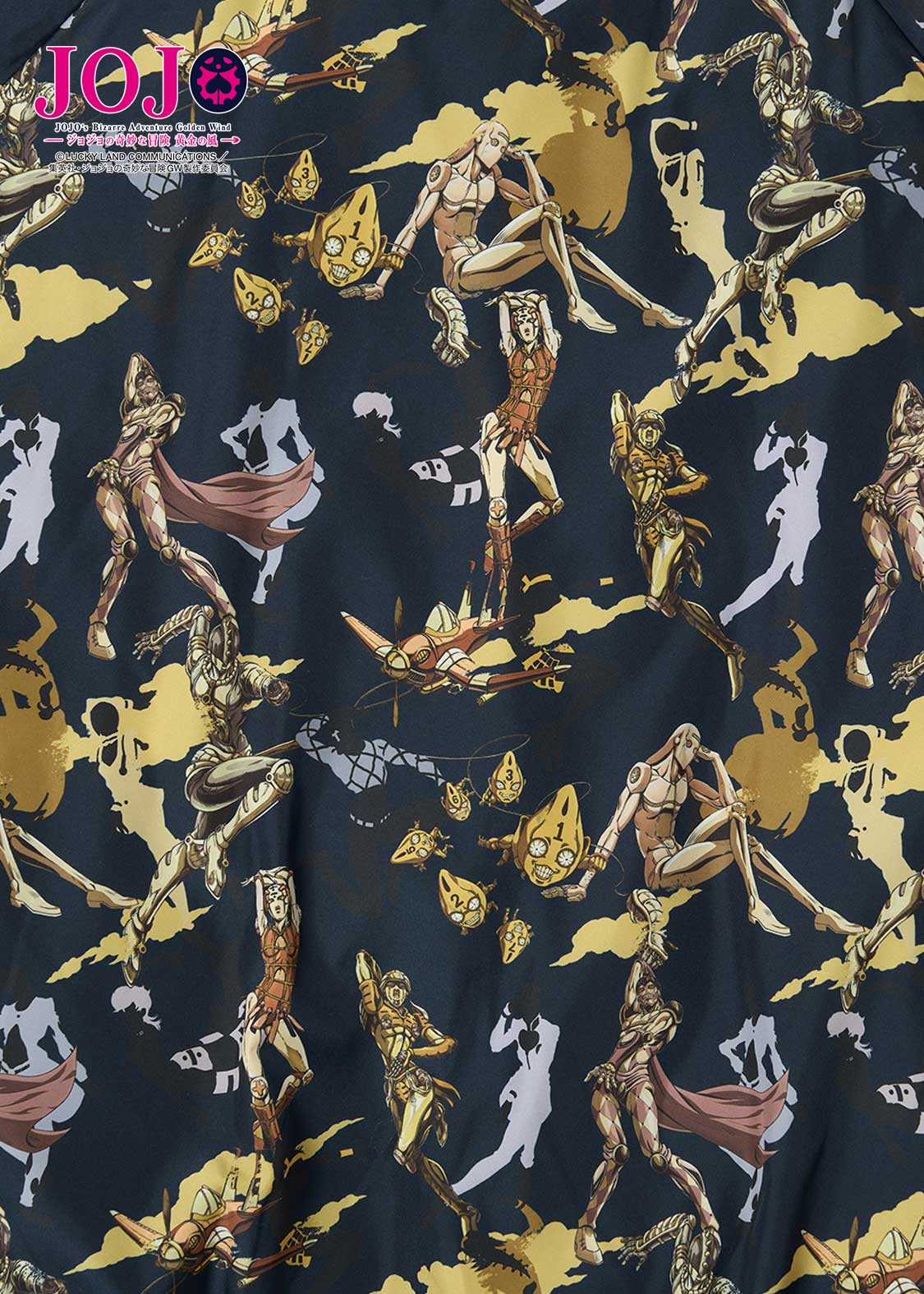 黄金の風 モチーフ｜リバーシブルブルゾン｜ユニセックス