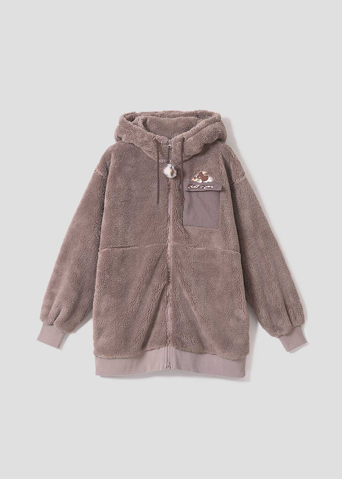 ギズモ ヘルメット｜ボアジップパーカー｜ユニセックス｜グラニフ