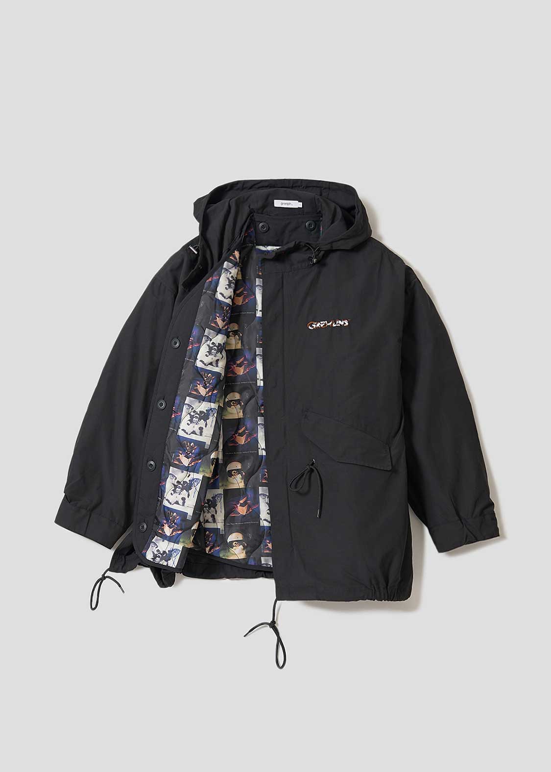 ギズモ ヘルメット｜ショートモッズコート｜ユニセックス｜グラニフ