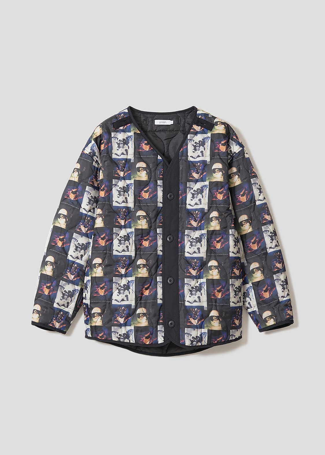 ‼︎専用‼︎ ギズモ ヘルメット｜リバーシブルブルゾン ギズモ ヘルメット｜ボアジップパーカー｜ユニセックス｜グラニフ