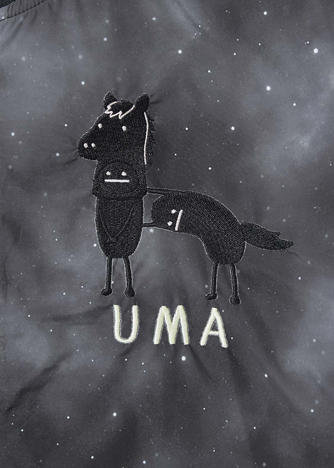 グラニフ シャドーくん ブルゾン ビューティフルシャドーウーマ｜リバーシブルブルゾン｜ユニセックス