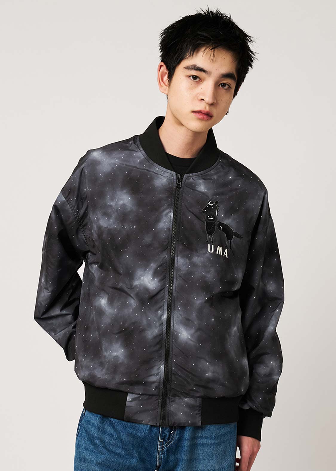 ビューティフルシャドーウーマ｜リバーシブルブルゾン｜ユニセックス