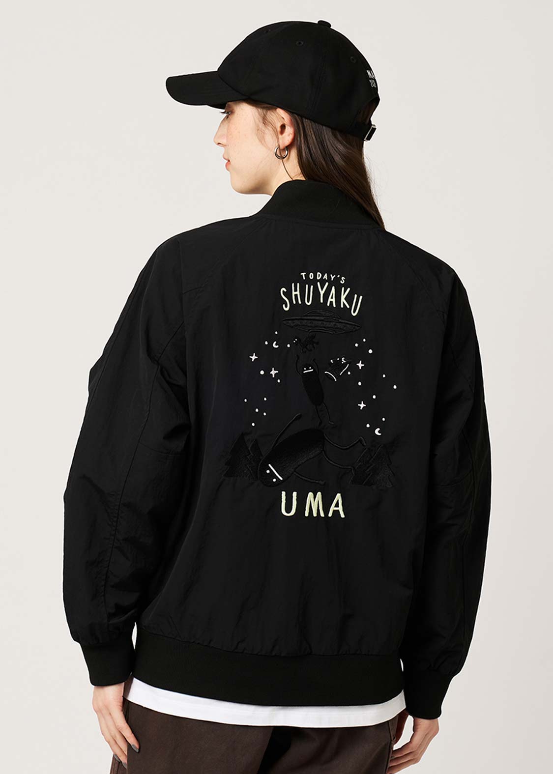 ビューティフルシャドーウーマ｜リバーシブルブルゾン｜ユニセックス