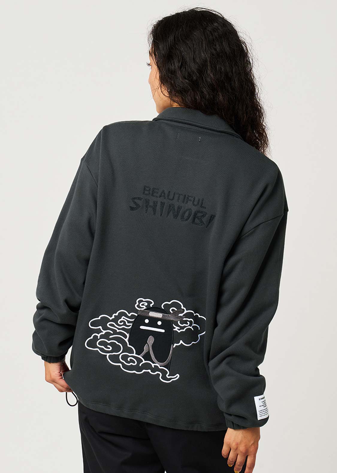ビューティフルシャドーシノビ｜裏毛スタンドジップブルゾン｜ユニ