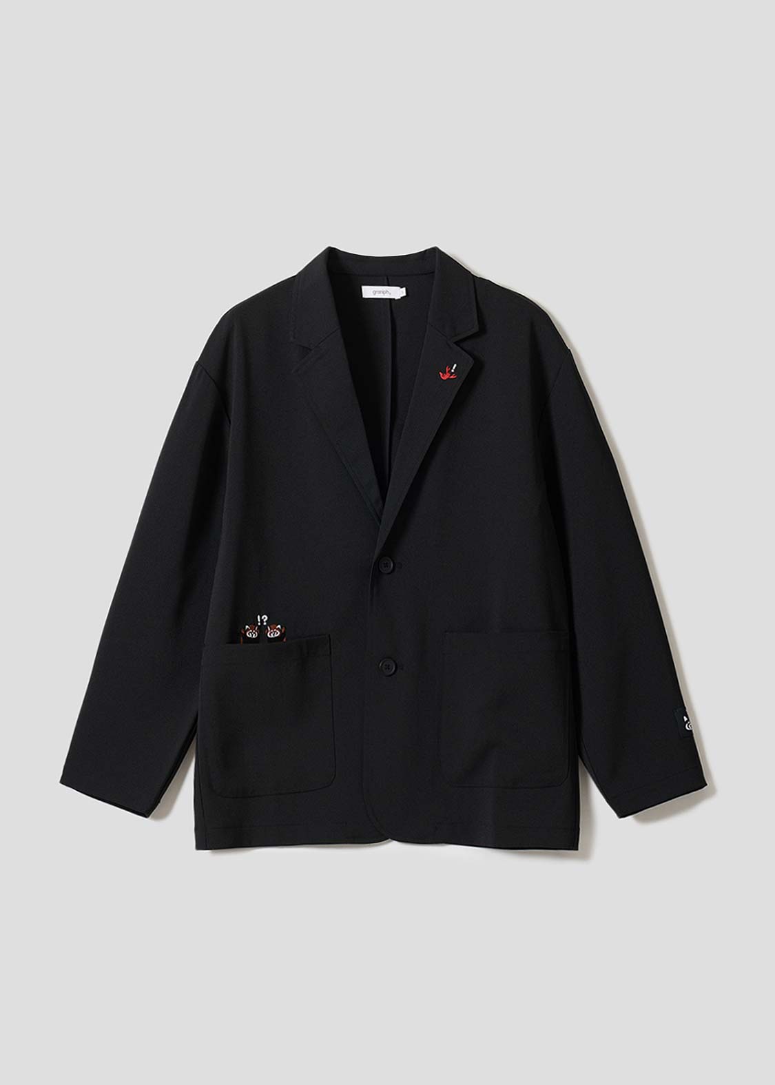 イカクビックリハテナ｜2Bジャケット