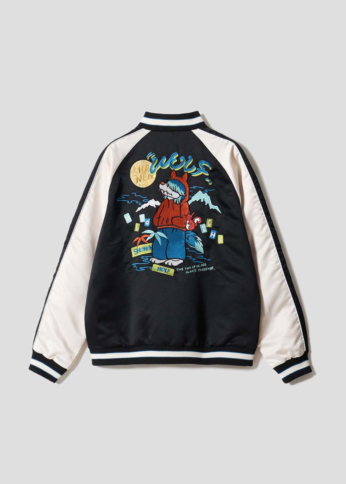 少年ウルフ｜スカジャン