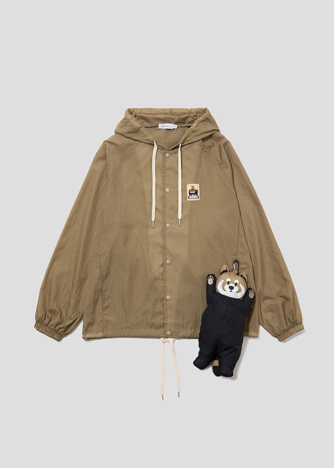 イカク｜ぬいパーカー