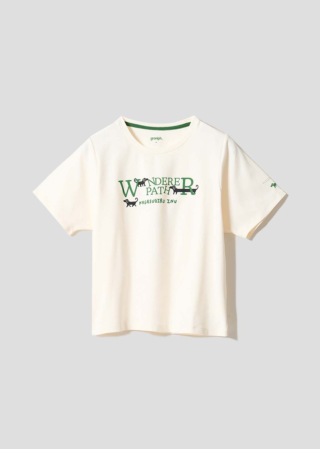 ナガスギルイヌワンダラーパス｜コンパクトTシャツ