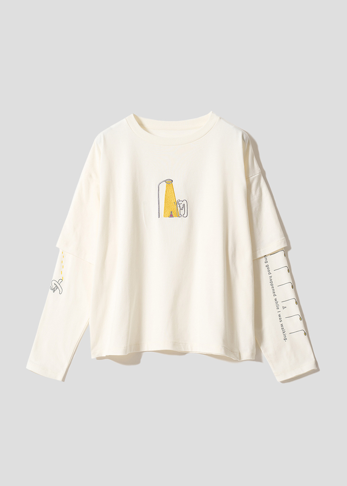 ビッグミミ｜レイヤード長袖Tシャツ