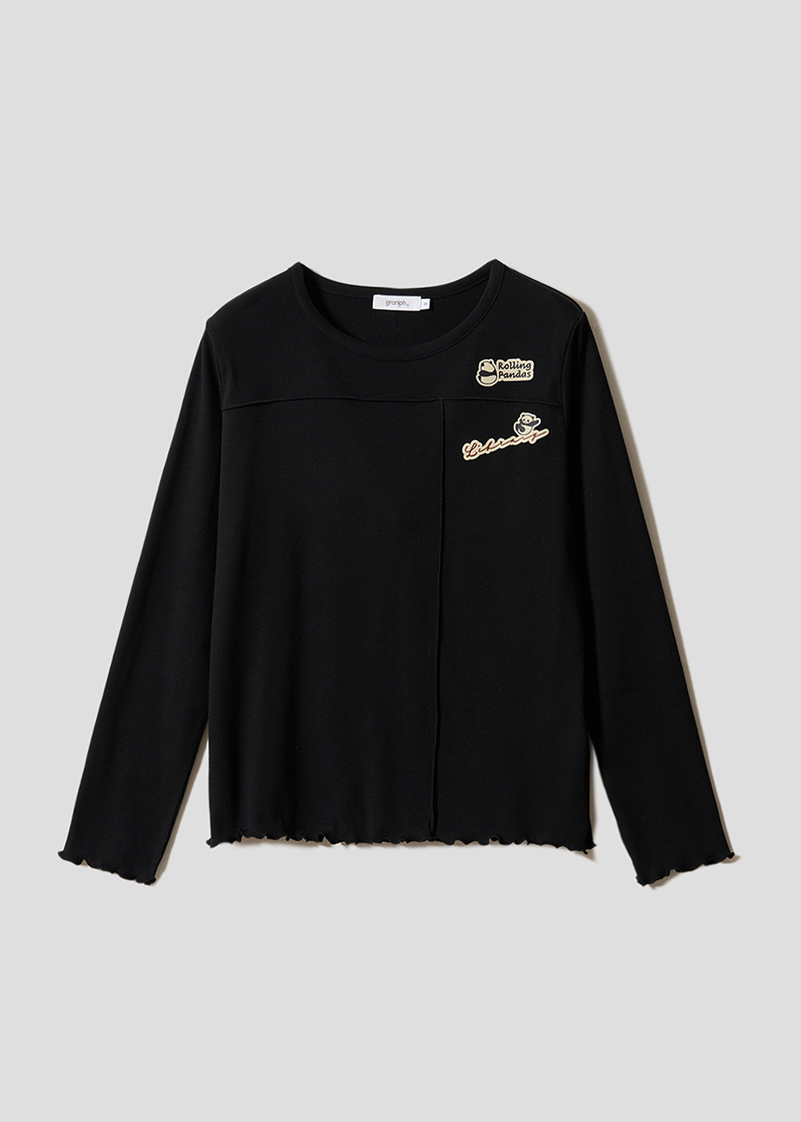 ローリングパンダズライブラリー｜メローロック長袖Tシャツ