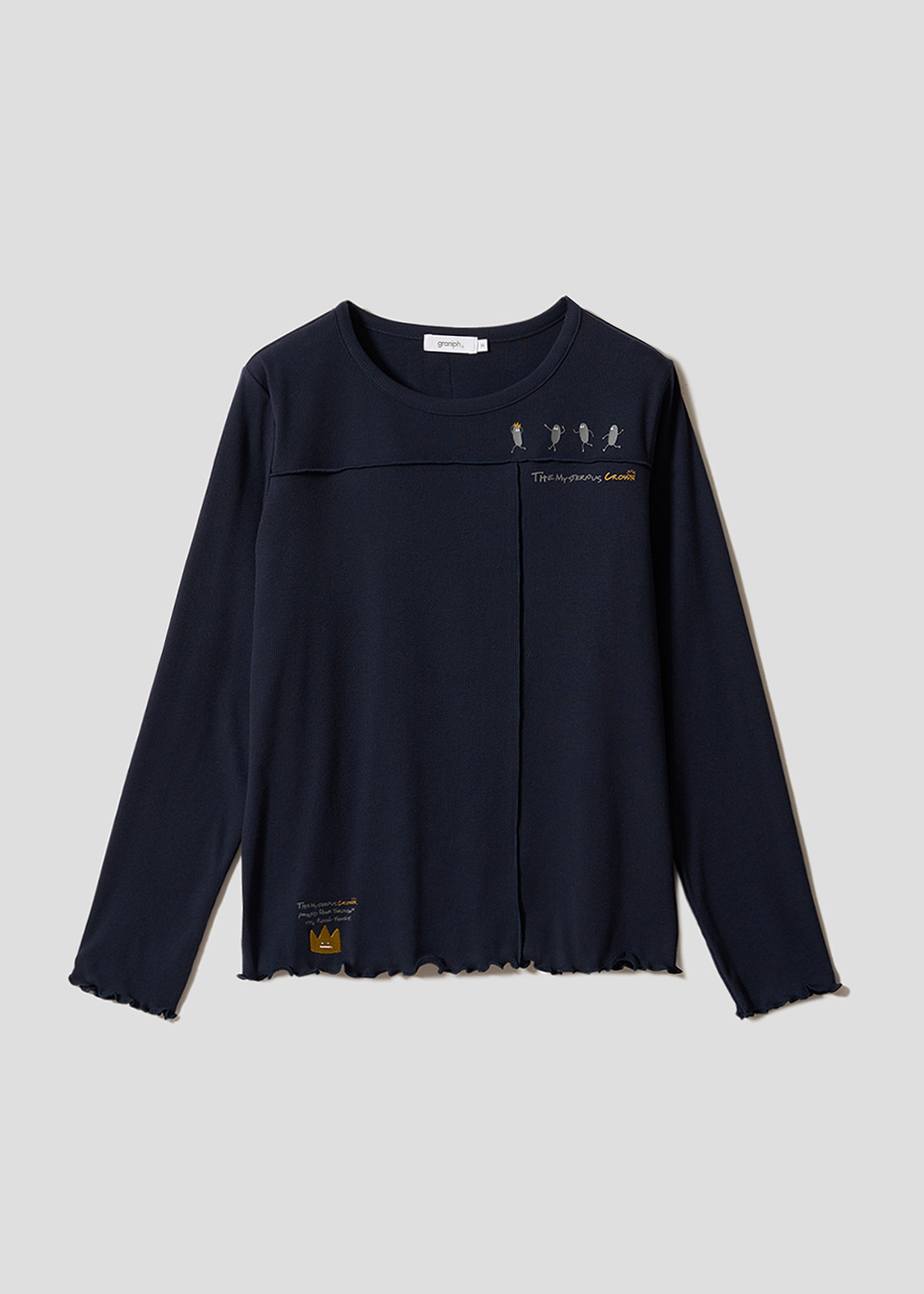 ビューティフルシャドークラウン｜メローロック長袖Tシャツ