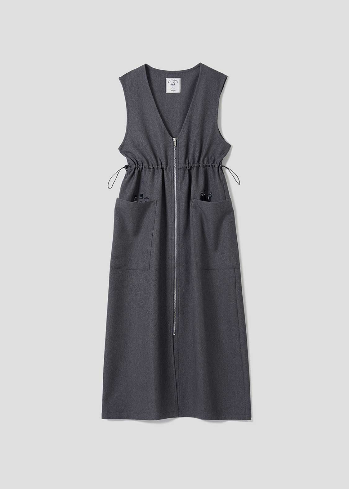 ビューティフルシャドージェントルメン｜フロントジップワンピース