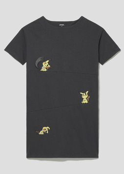 ユニセックス ピカチュウ ウッウ ポケモン Tシャツ グラニフ公式オンラインストア