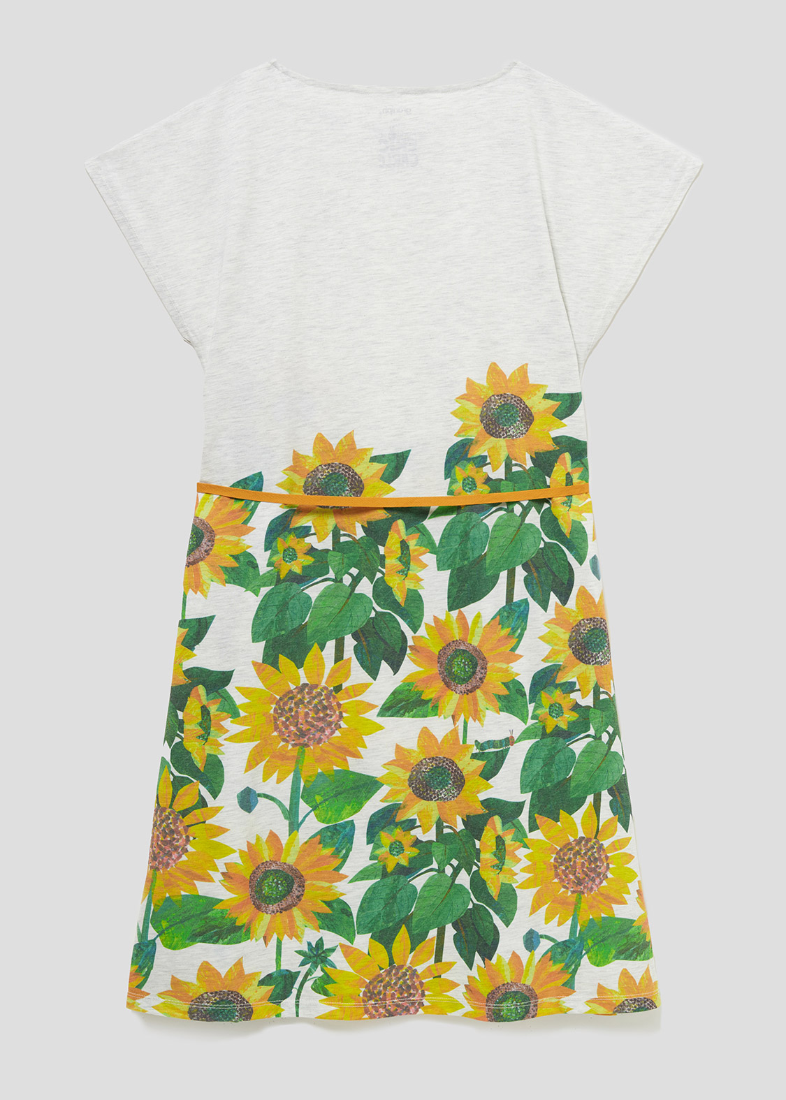 ウィメンズ ひまわり エリックカール コラボaラインボートネックワンピース グラニフ公式オンラインストア