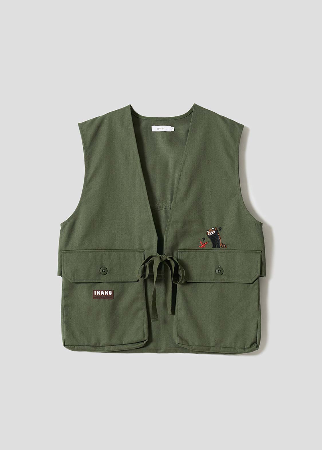 イカクビックリハテナ｜ビッグポケットベスト