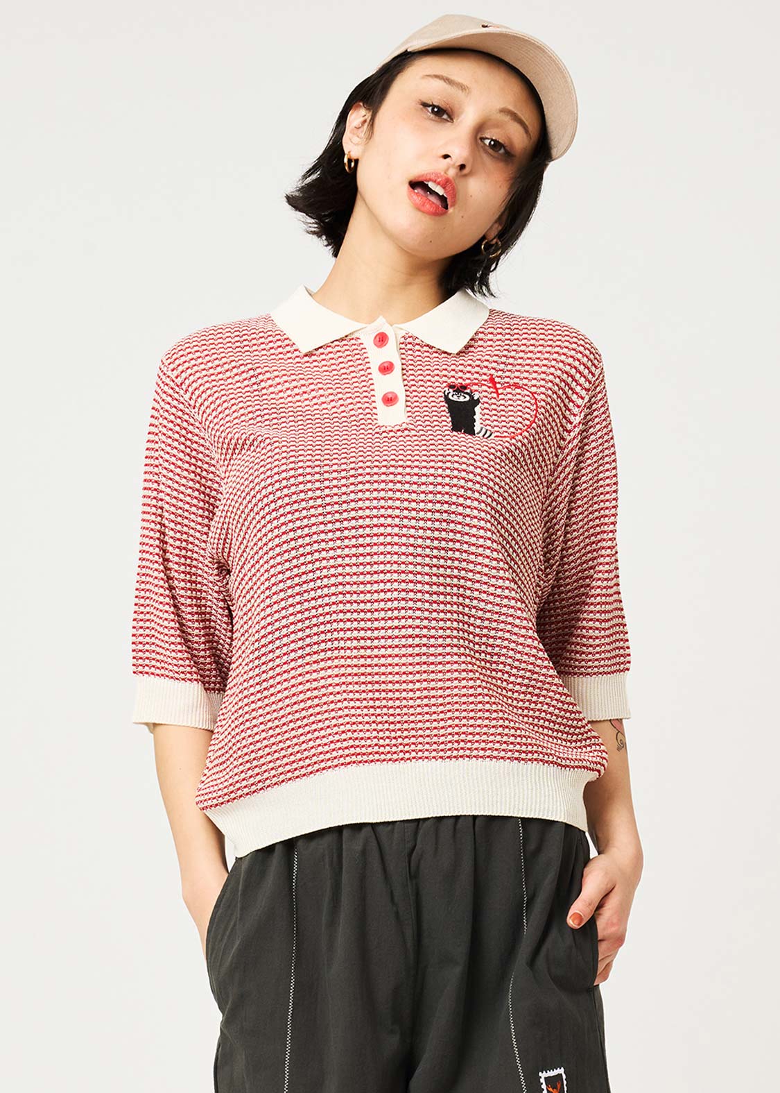 イカク ニット・カーディガン