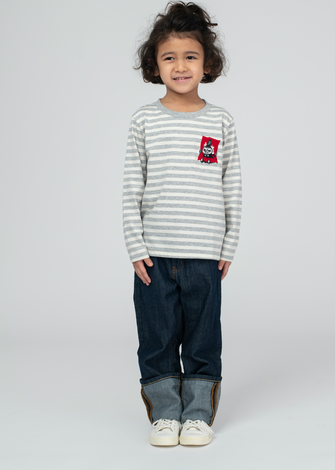 キッズ おてんばリトルミイ ムーミン コラボキッズ長袖tシャツ グラニフ公式オンラインストア