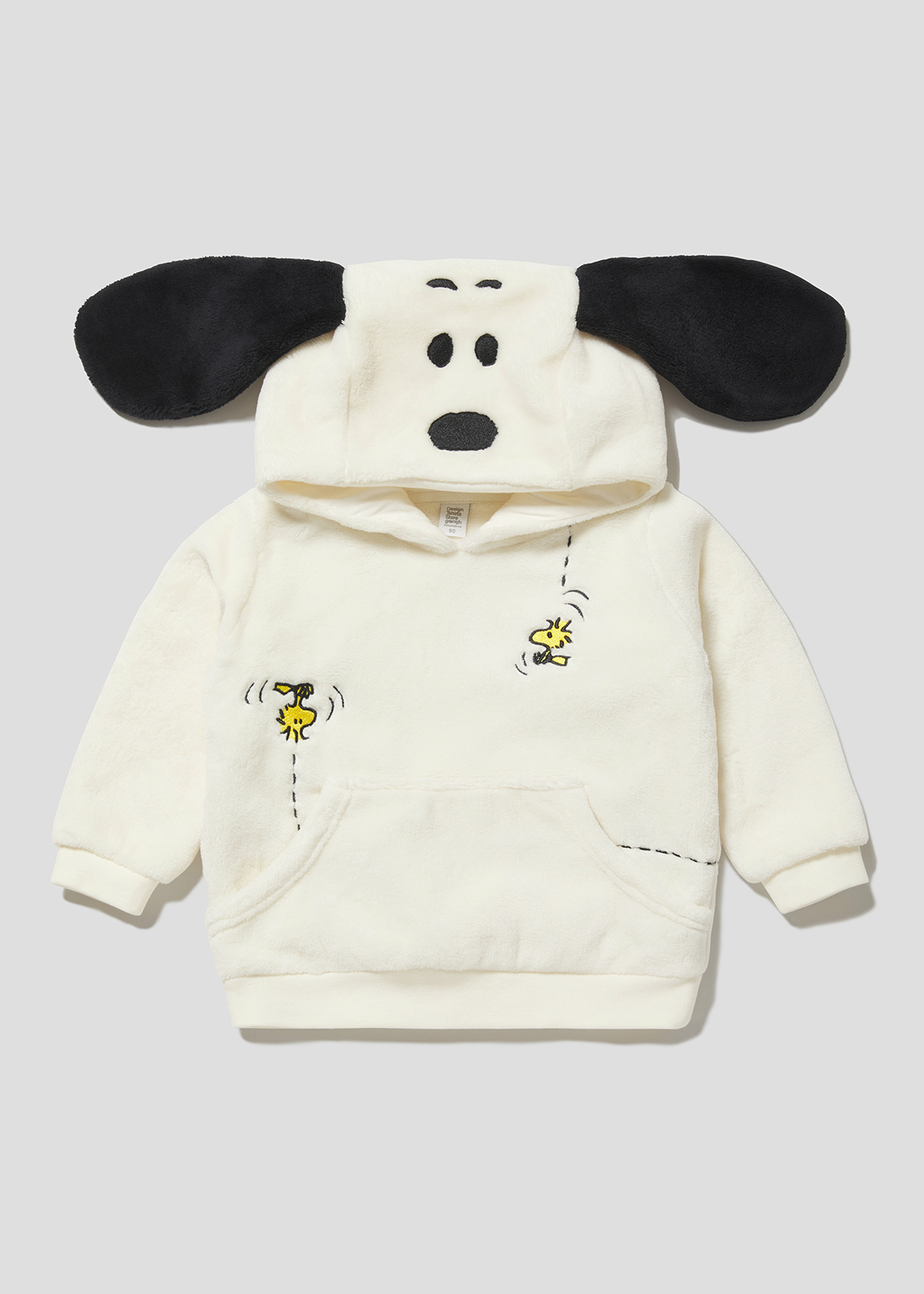 スヌーピー ピーナッツ ベビーボアフリースパーカー グラニフ公式オンラインストア