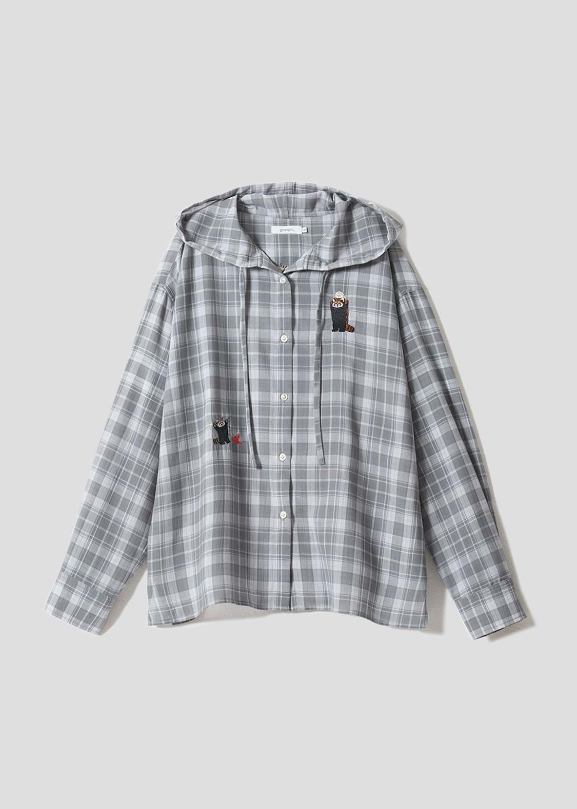 イカクセイチョウ｜シアーフードシャツ