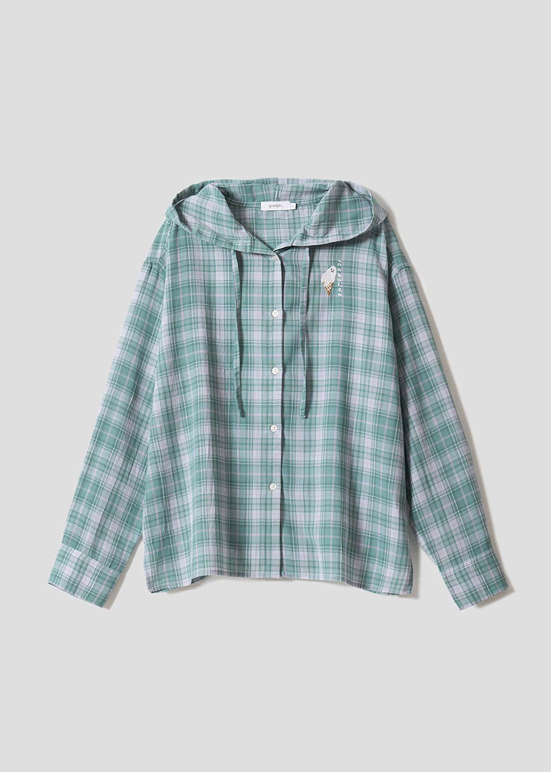 アイスボン｜シアーフードシャツ