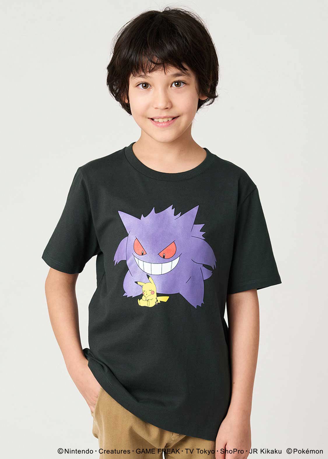 ピカチュウ＆ゲンガー｜キッズTシャツ｜キッズ｜グラニフ