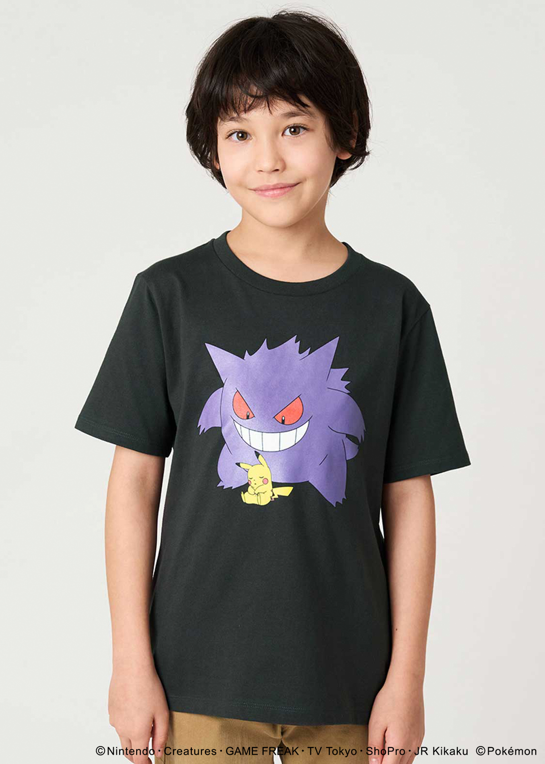 ピカチュウ＆ゲンガー｜キッズTシャツ｜キッズ｜グラニフ