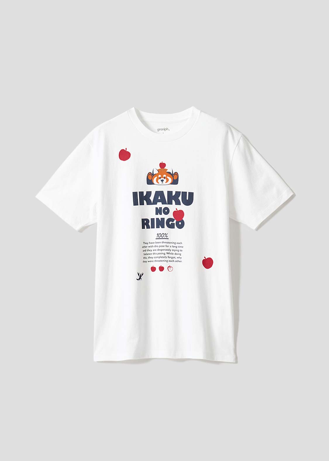 イカクノリンゴ｜Tシャツ
