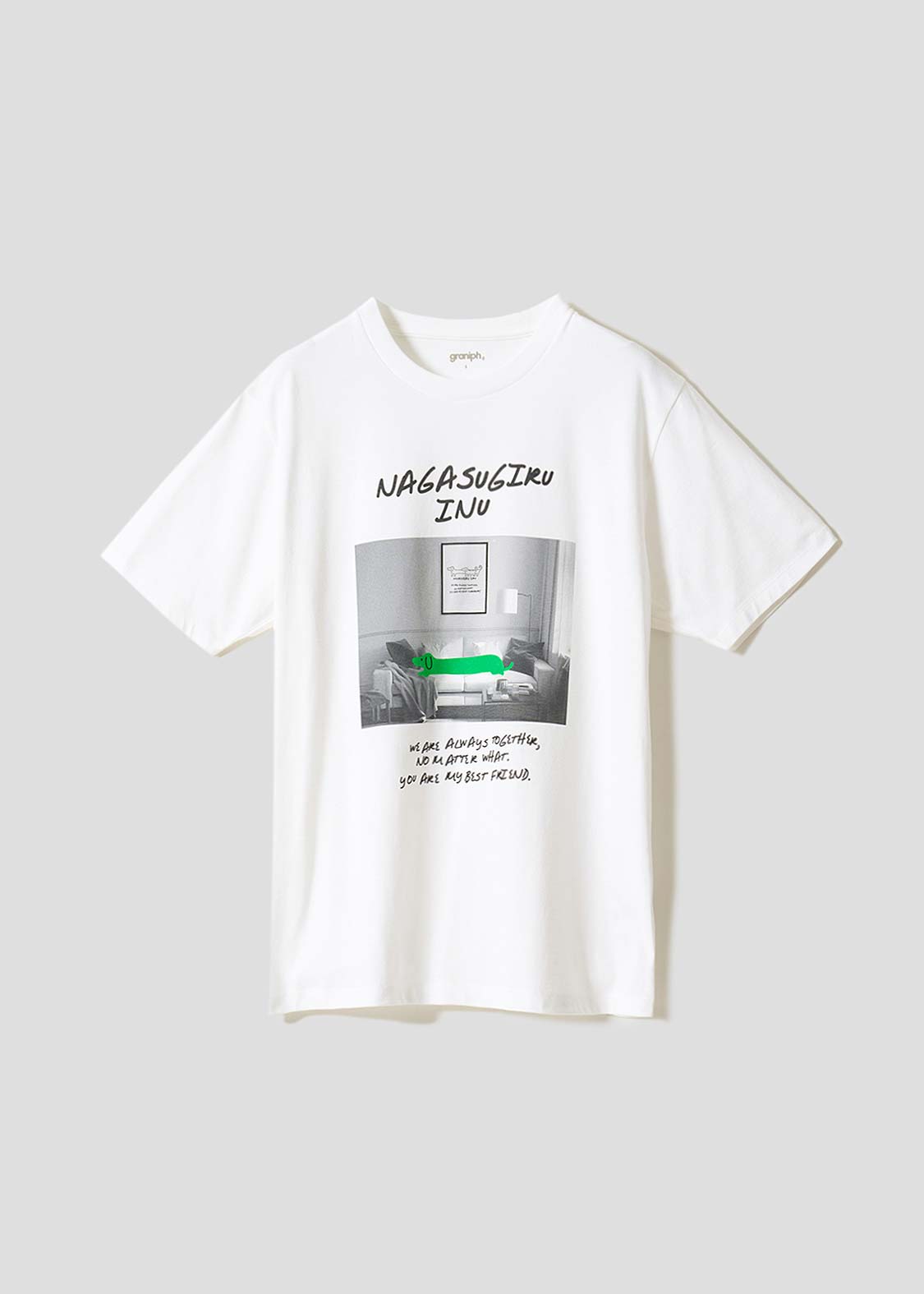 ナガスギルイヌリラックス｜Tシャツ