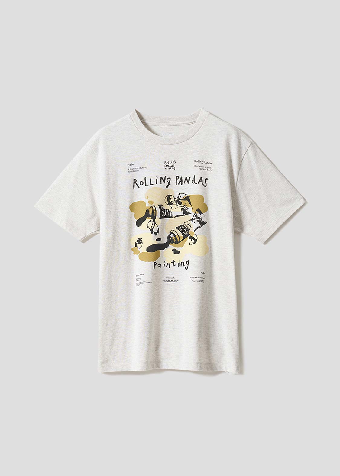 ローリングパンダズペインティング｜Tシャツ