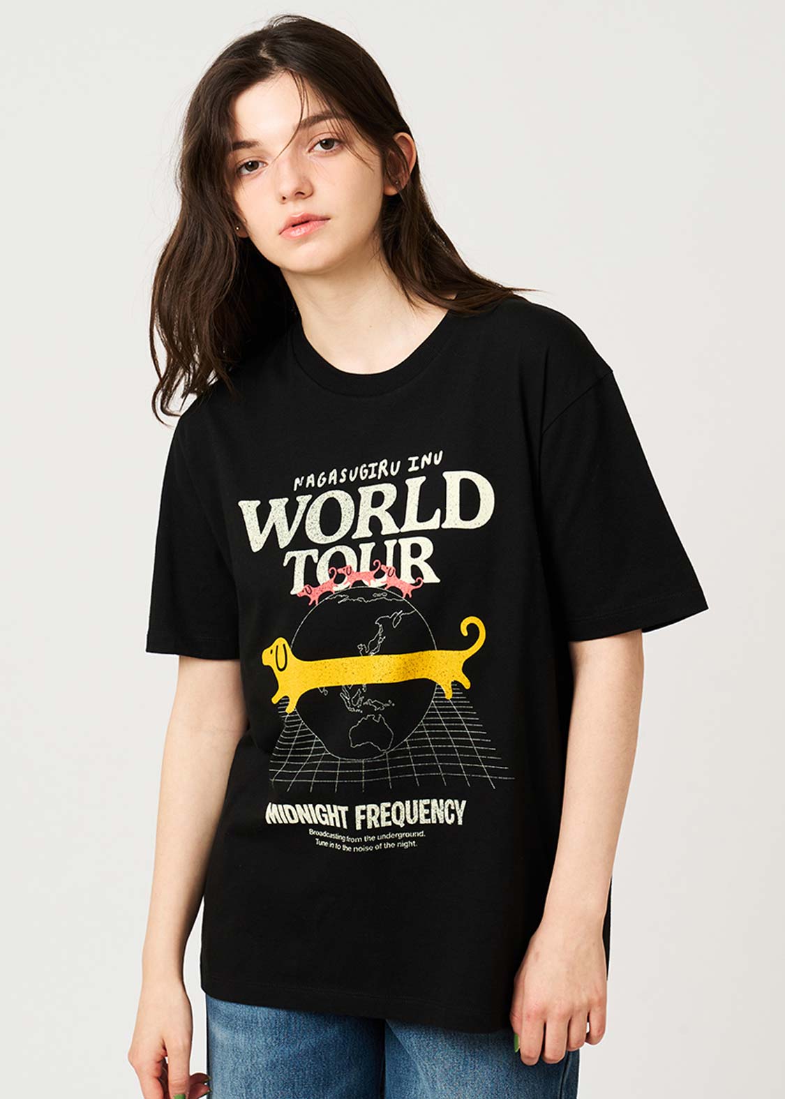 ナガスギルイヌ Tシャツ