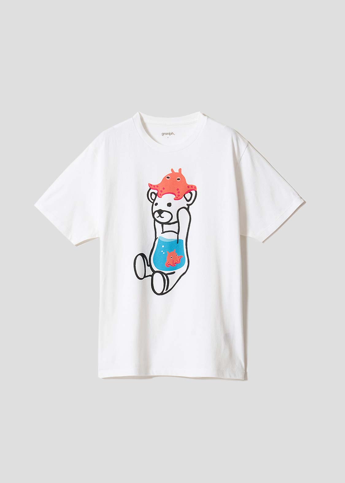 メンダコカブリコントロールベア｜Tシャツ