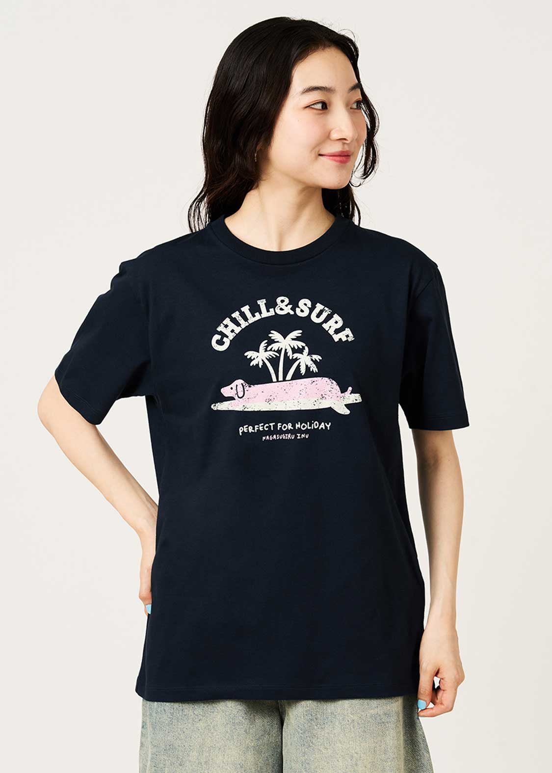 ナガスギルイヌ Tシャツ