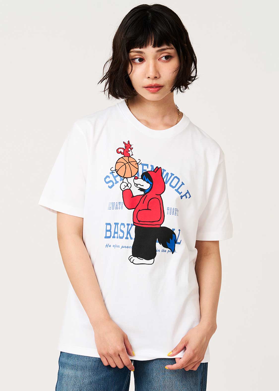 少年ウルフ Tシャツ