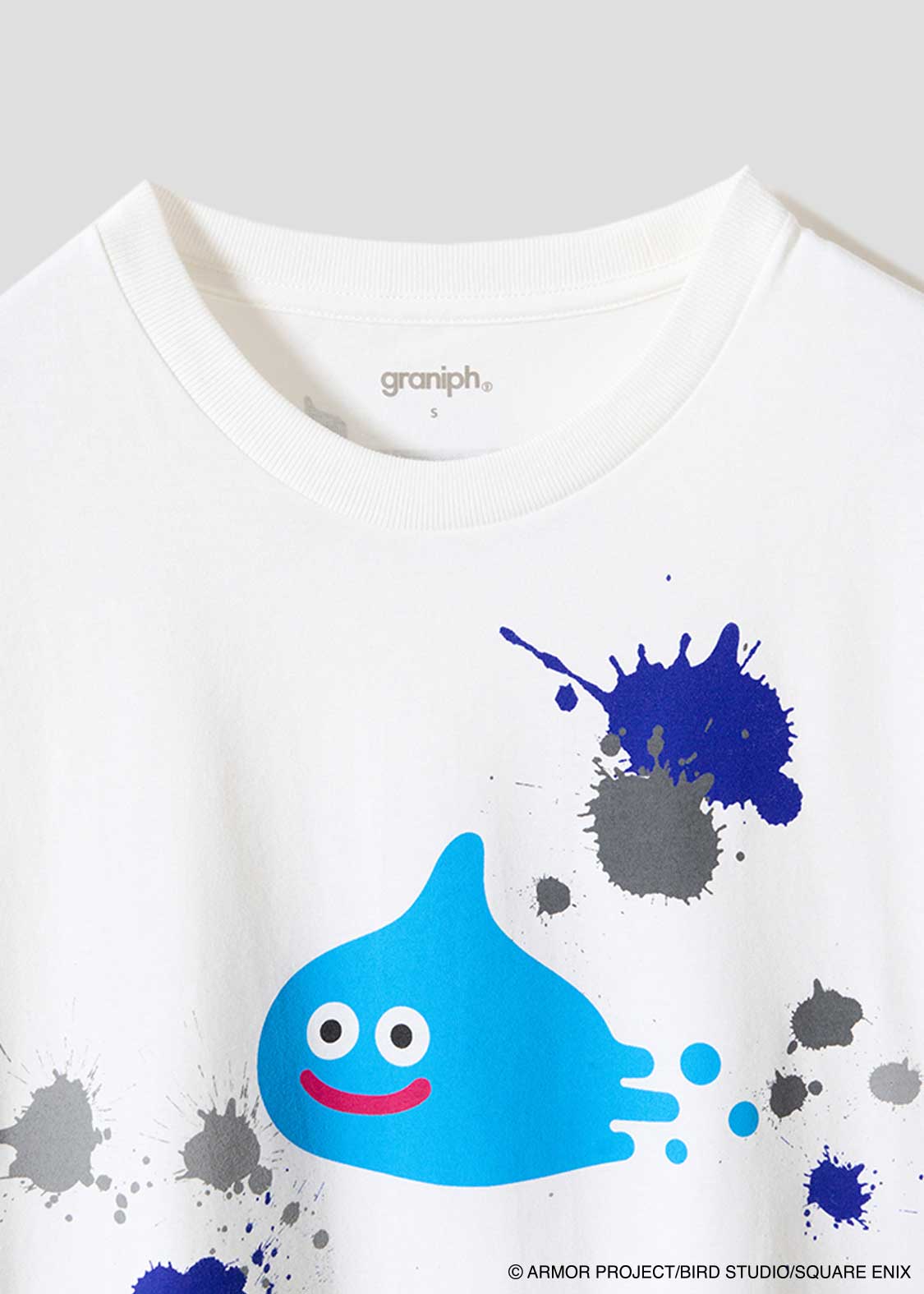 第6弾】ドラゴンクエスト DQ+g Tシャツ スライム Lv40 ペイント｜ユニ