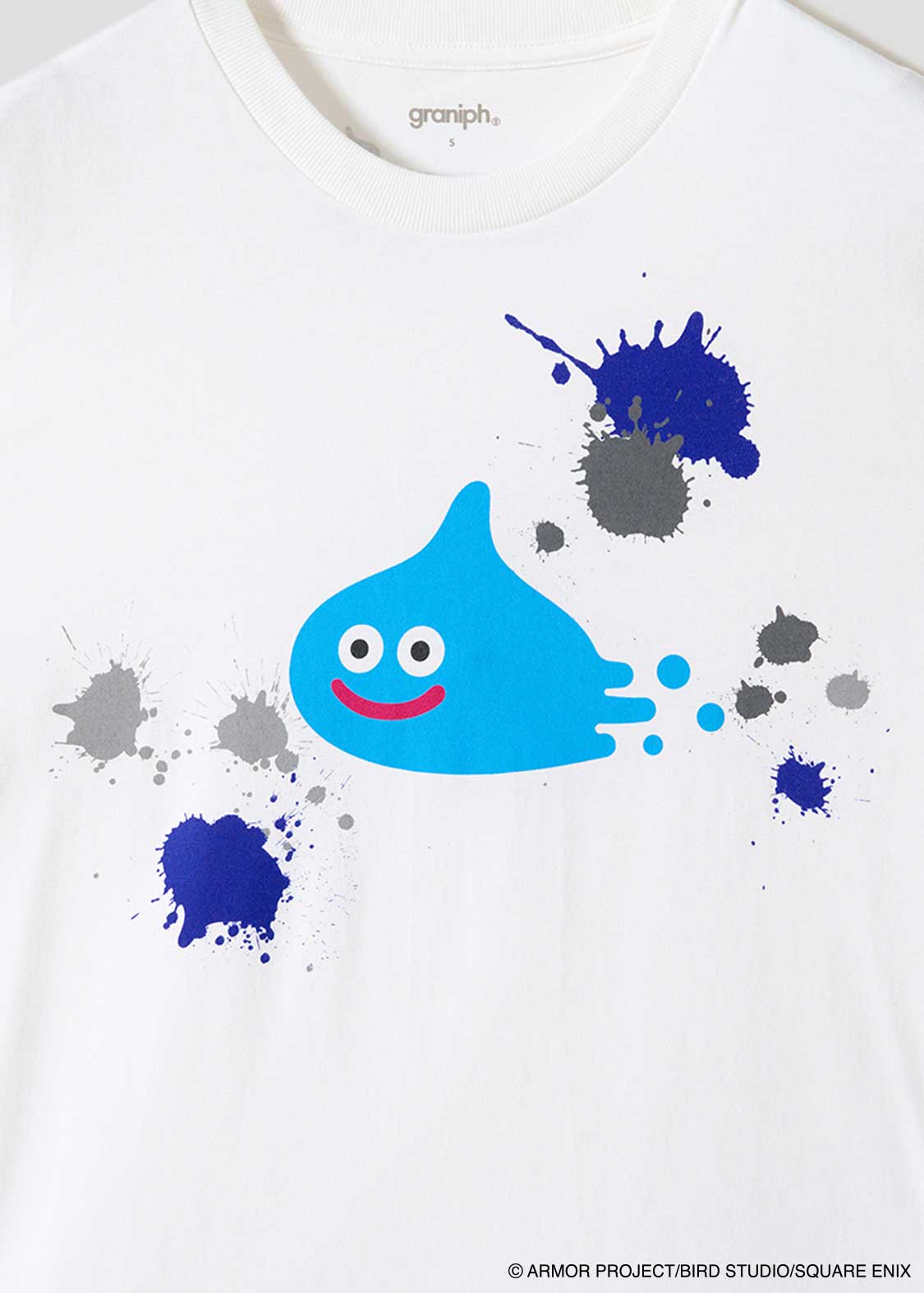 第6弾】ドラゴンクエスト DQ+g Tシャツ スライム Lv40 ペイント｜ユニ