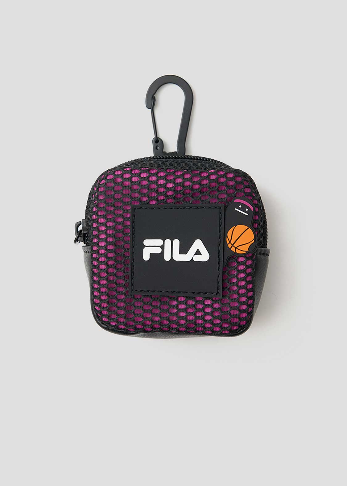 ビューティフルシャドーFILA｜メッシュスクエアポーチ
