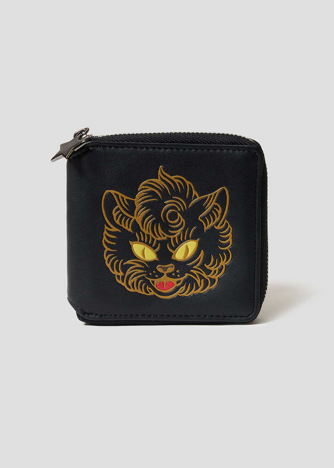 Loud Cat Face｜ジップウォレット｜ユニセックス｜グラニフ