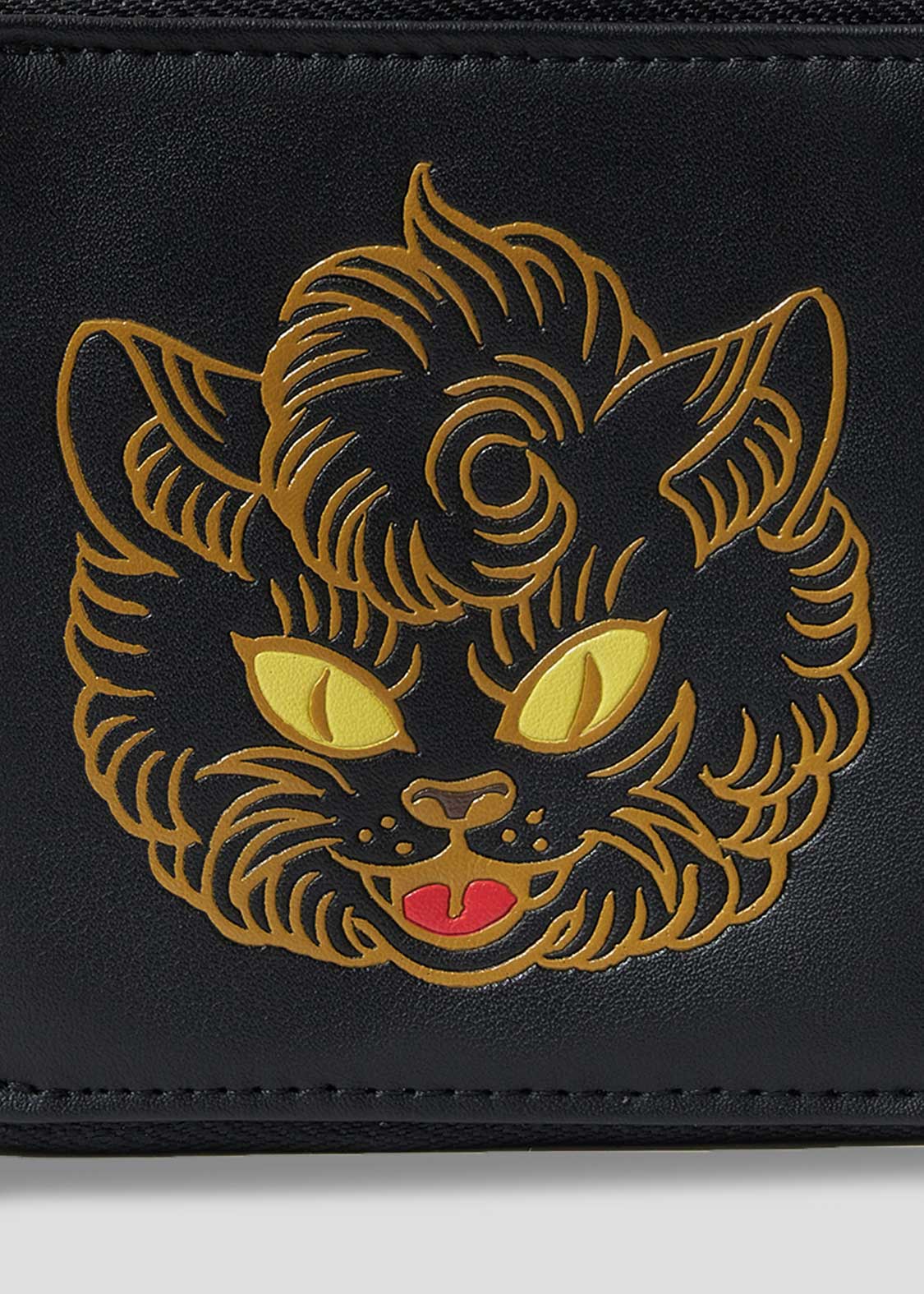 Loud Cat Face｜ジップウォレット｜ユニセックス｜グラニフ