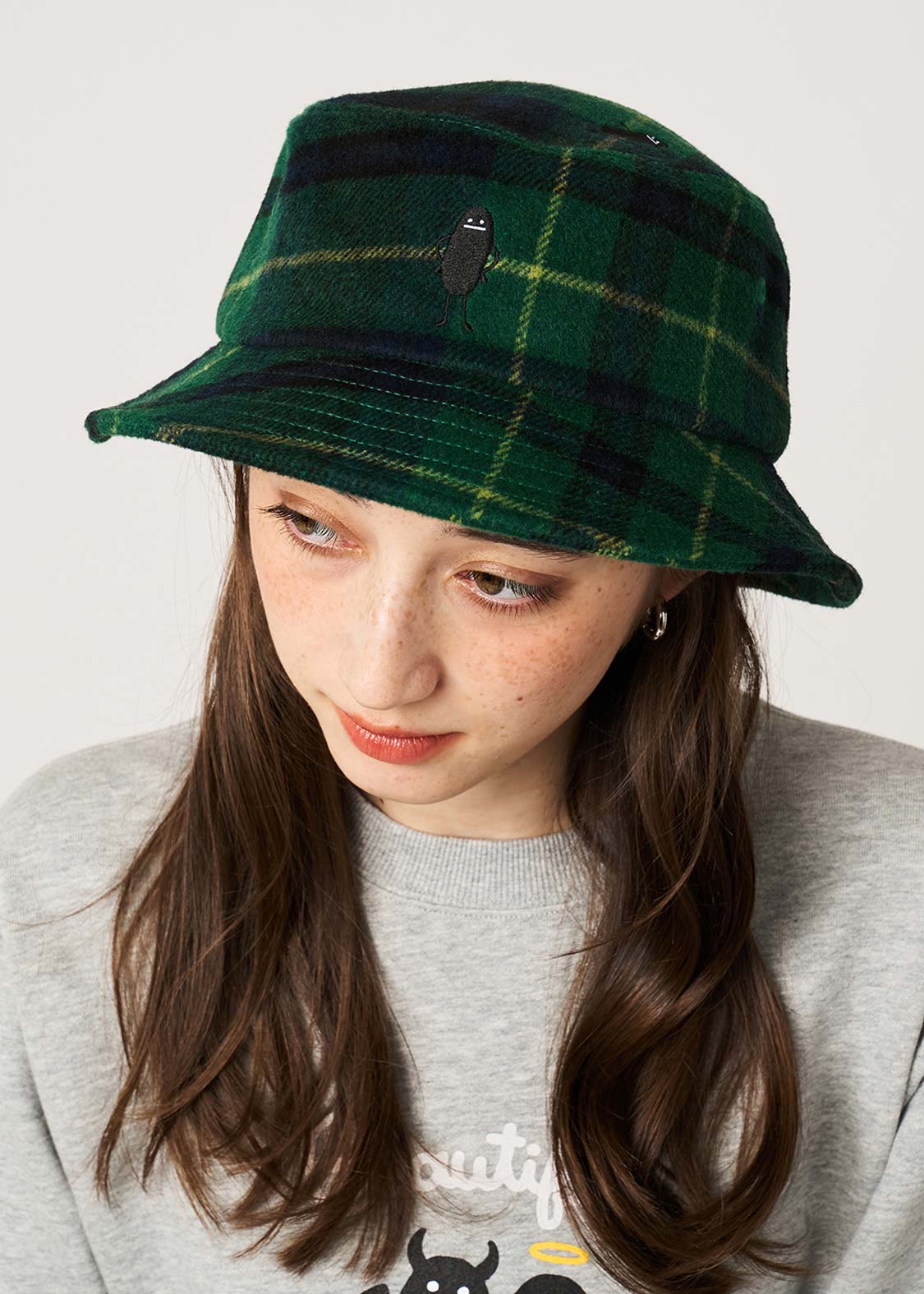 ビューティフルシャドー｜チェックバケットハット｜ユニセックス