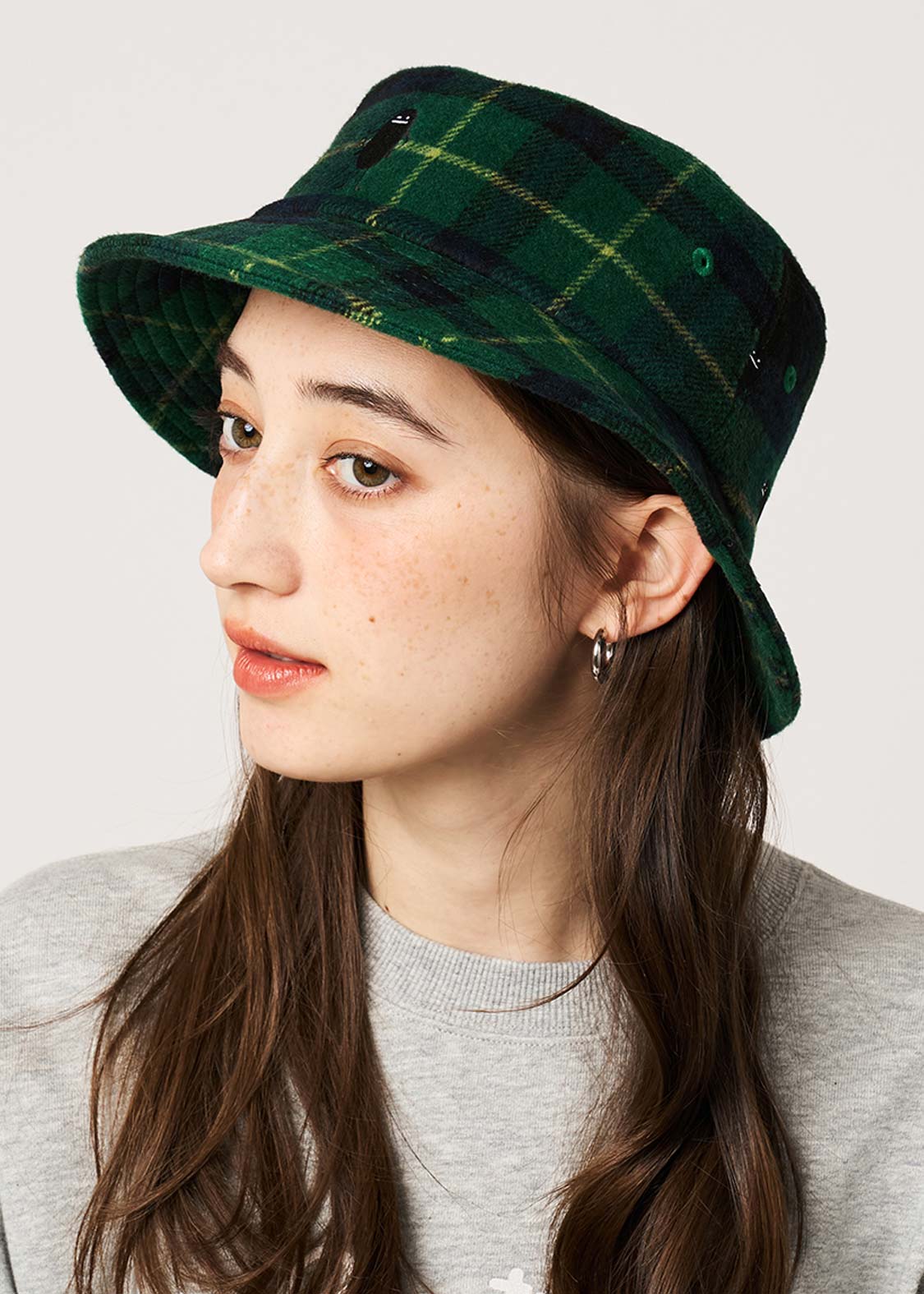 ビューティフルシャドー｜チェックバケットハット｜ユニセックス