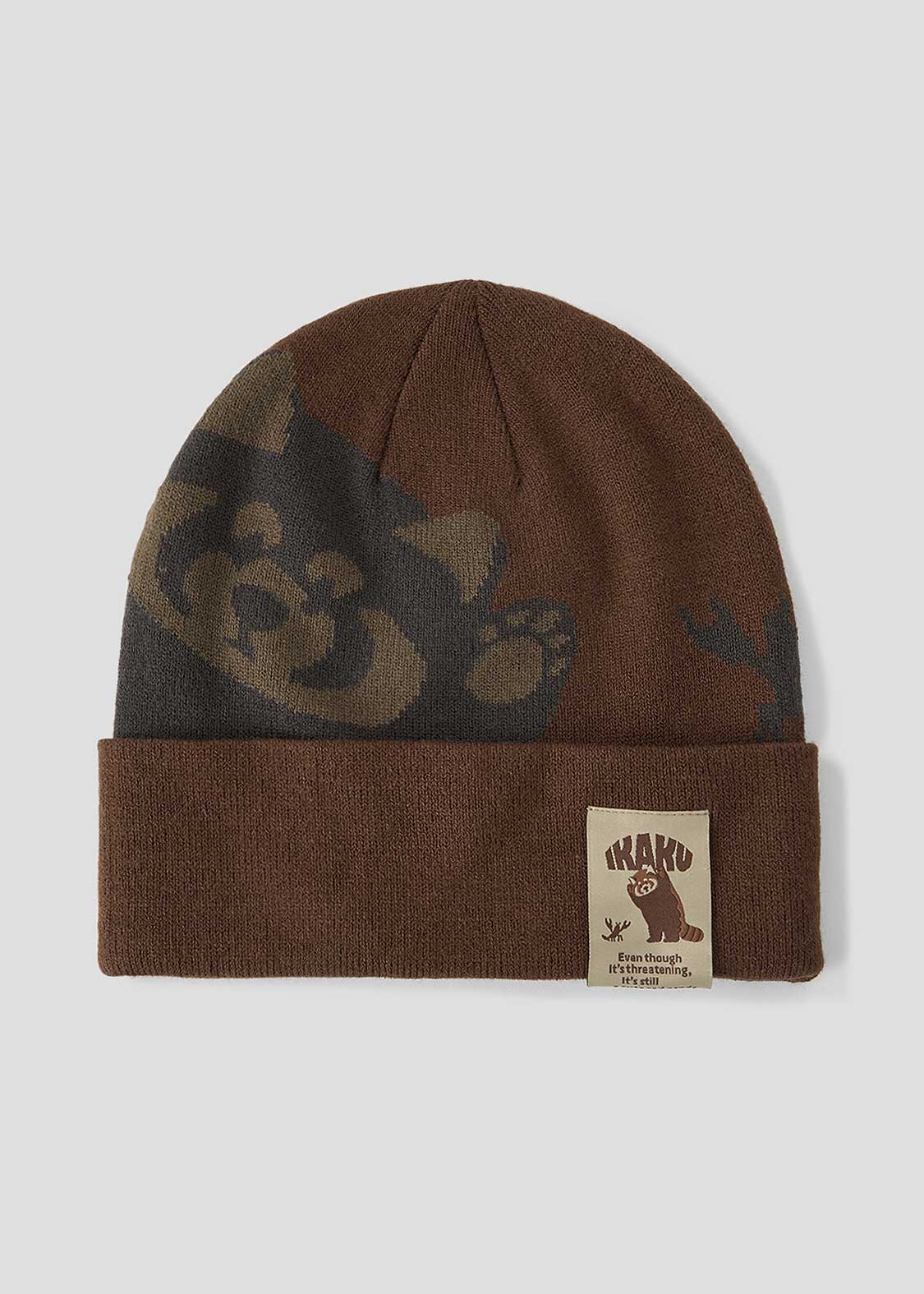 イカク｜ジャカードニットキャップ