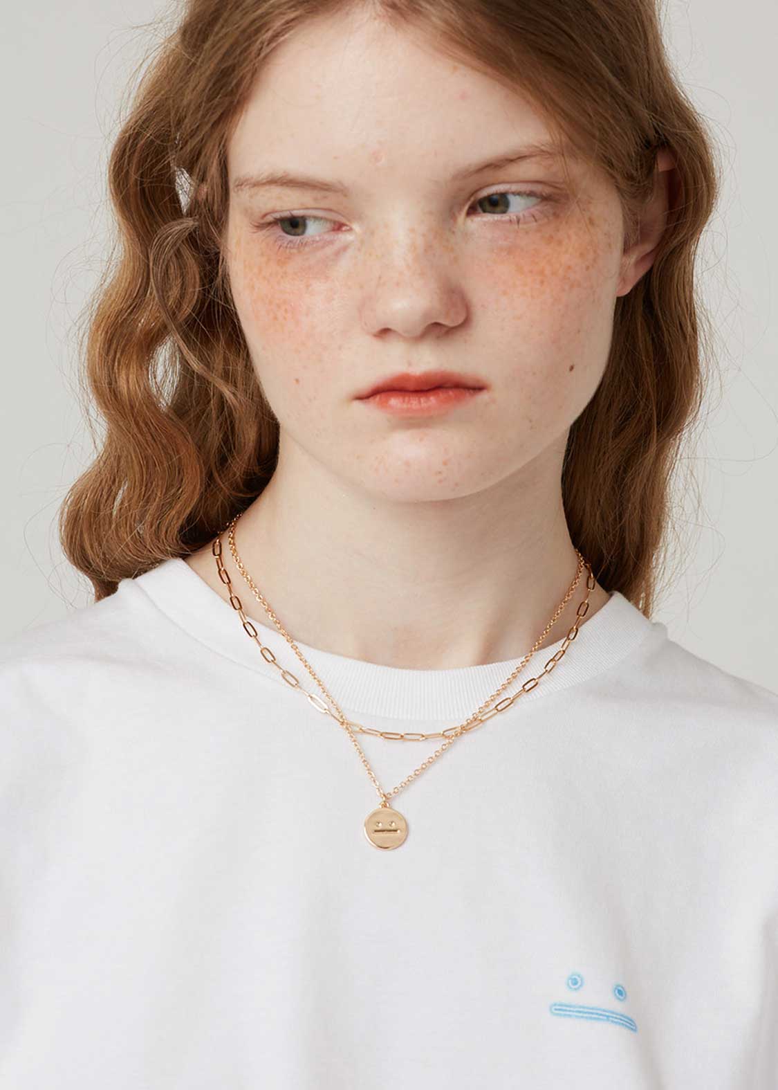 ビューティフルシャドーズーム｜ミックスチェーンネックレス｜ユニ