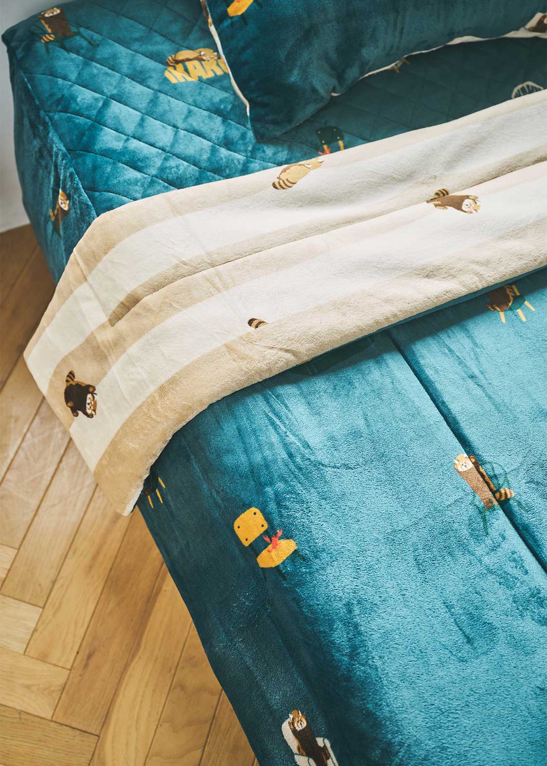 イカクホーム｜フランネル掛け布団 ダブル｜ホームグッズ｜グラニフ